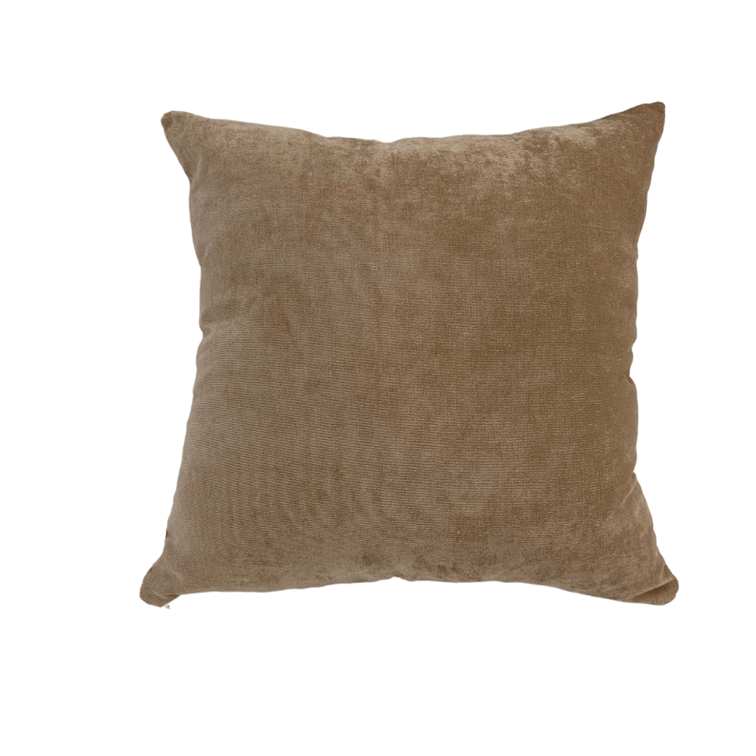 Almohada Maza Thow Blanca y Flores
