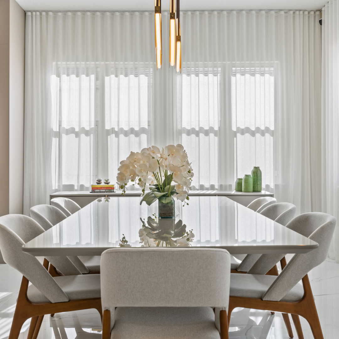 Cortina elegante Maza Decor White Elegance (sin oscurecimiento)